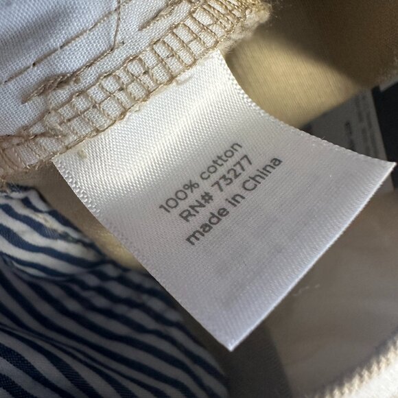 JCP Khaki Cotton Shorts Womens Plus Size 18W Tan Classic NWT - Picture 6 of 6